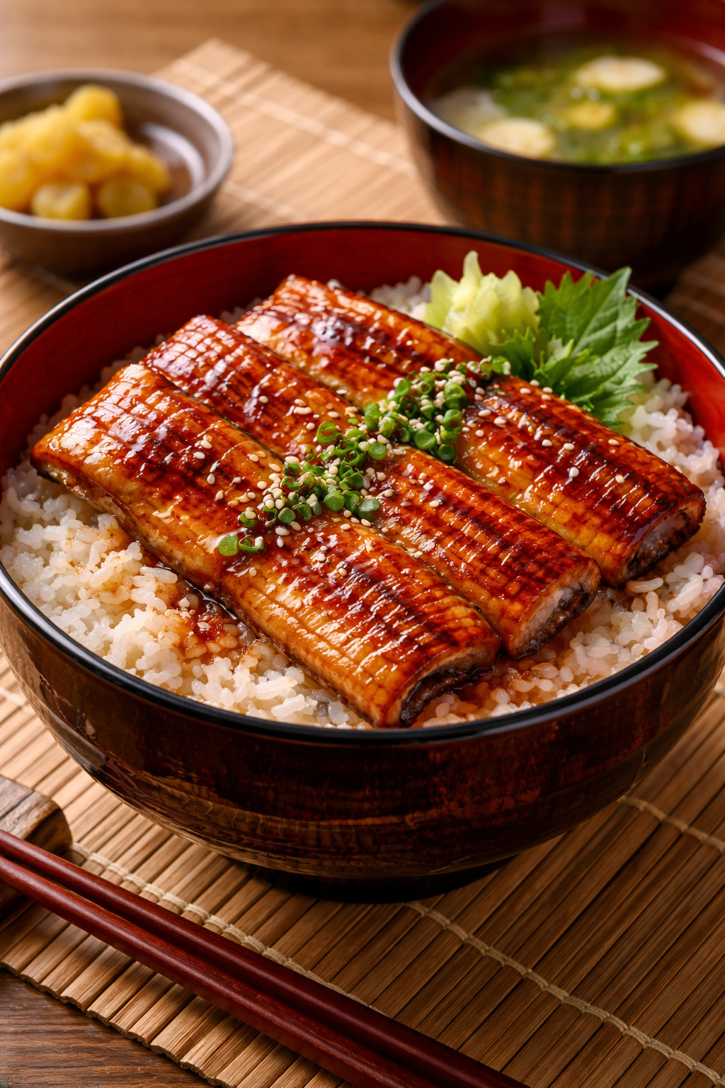 Grilled Eel Rice Bowl (Unadon)